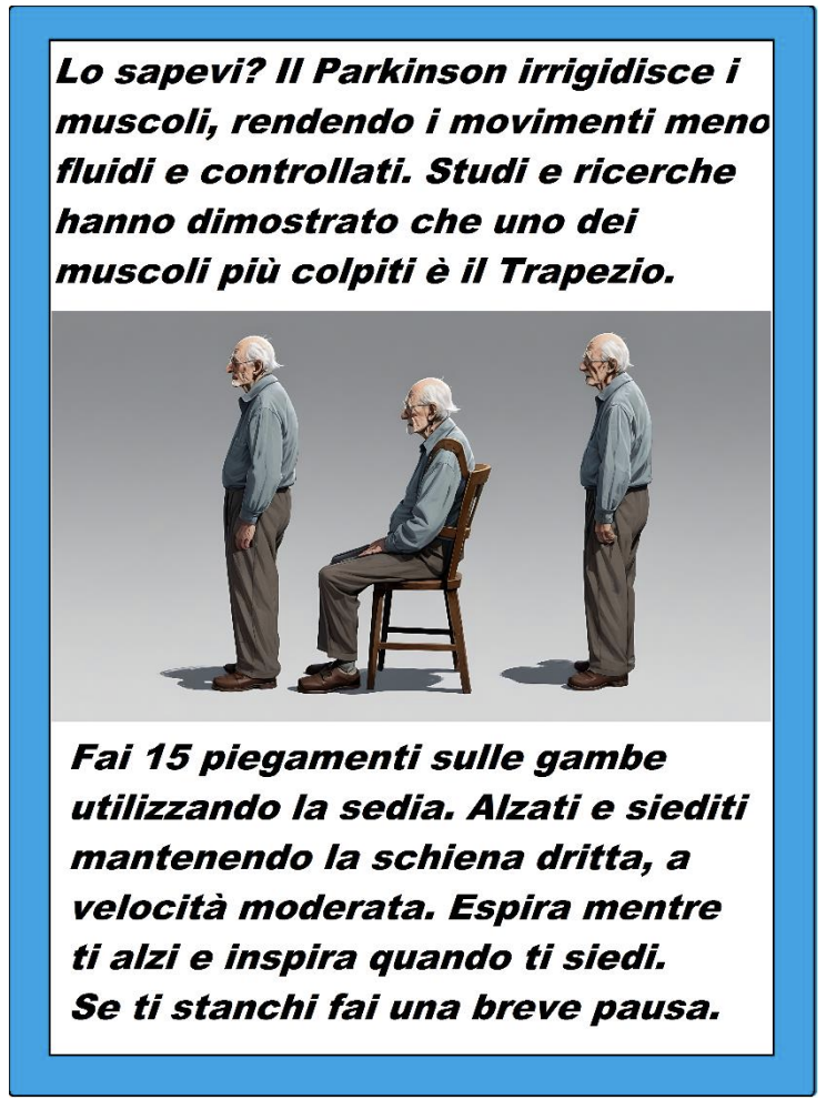 esercizi motori parkinson